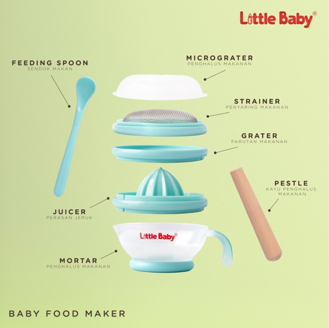 Little Baby Food Processor / Food Maker Set