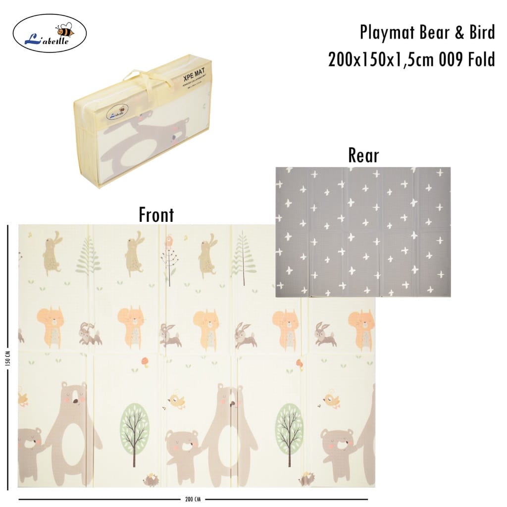 Labeille Playmat XPE - Matras Bermain Anak