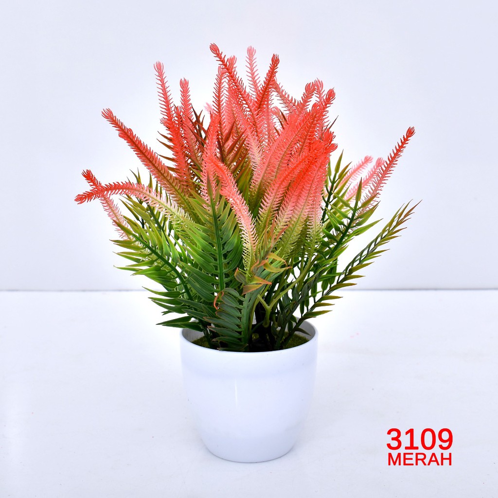 TIB / COD P3109 TIB / BUNGA PLASTIK / BUNGA TANAMAN DEKORASI-5