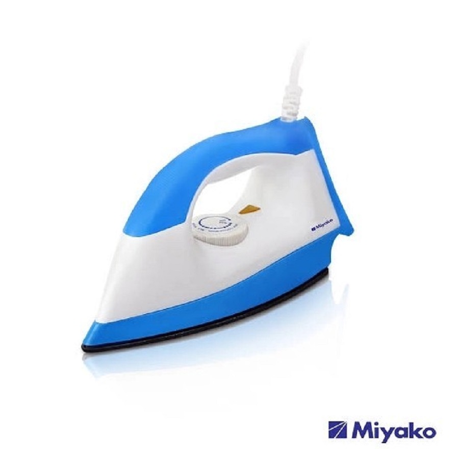 Setrika Miyako EL1000M EL 1000 M 395W 395 Watt Dry Iron Anti Lengket