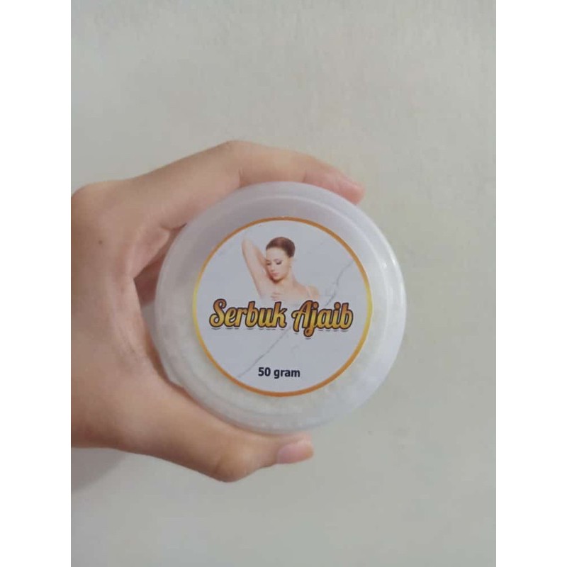 Serbuk Ajaib Penghilang Bau Ketiak Permanen