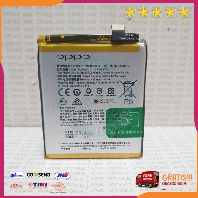 Acc Hp Batre Baterai Battery Oppo F11 Pro F11Pro Blp697 Original 100%