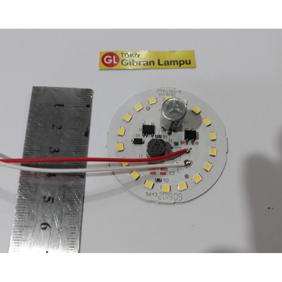 PCB Mata Lampu LED 15w KW1 Tanpa Driver - DOB LED AC 15 Watt Langsung 220V (ACR)