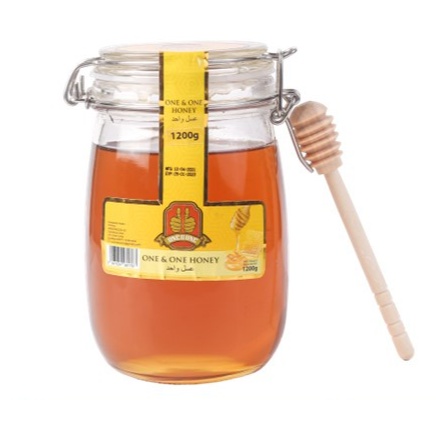 

One & One Honey / Madu Murni / Madu Asli 1200gr MKU