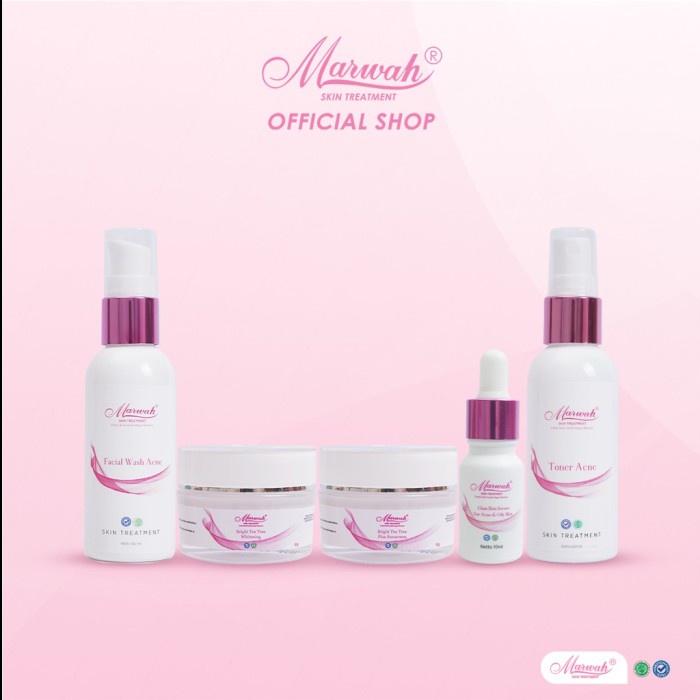 Marwah Skin Care Paket Bright Teatree