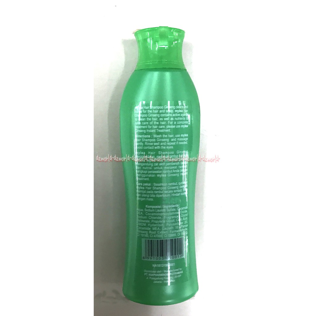 Mylea Hair Shampoo Gingseng Perawatan Rambut Rontok My Lea 200ml