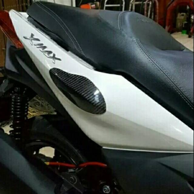 Aksesoris Pelindung Body Motor Xmax250 Carbon Kevlar Asli