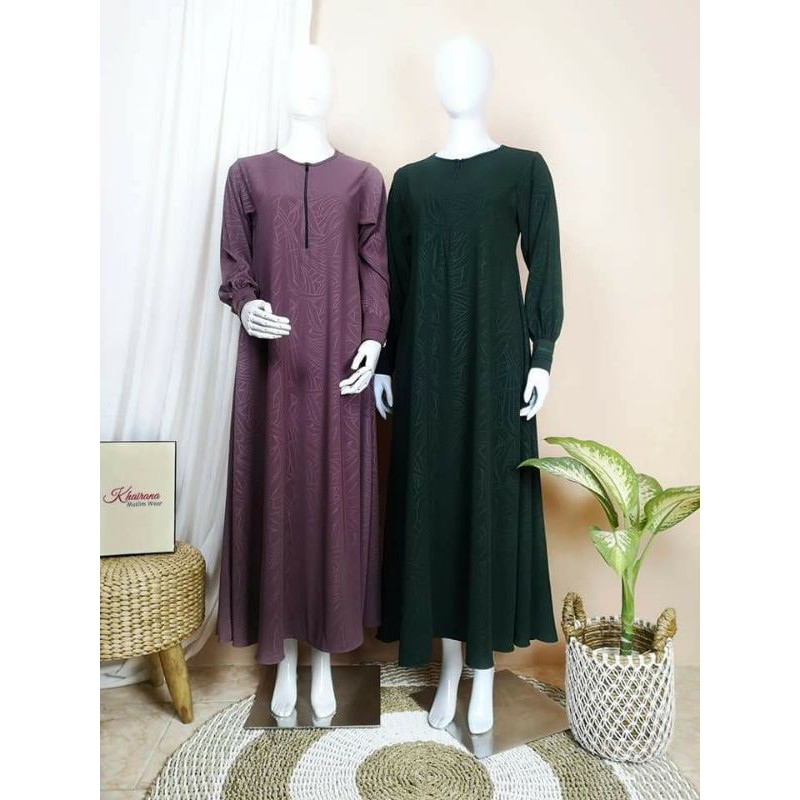 GAMIS MALIKA BY KHAIRANA MUSLIM WEAR