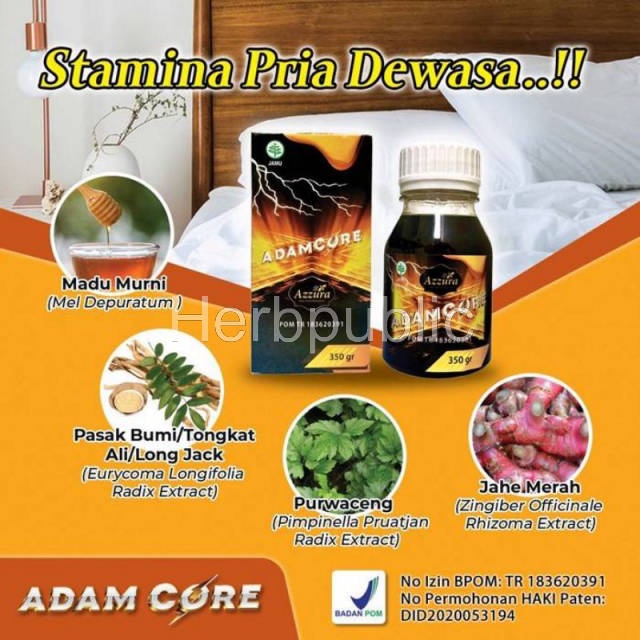 

Madu Adamcore 350 gr (STAMINA PRIA DEWASA)