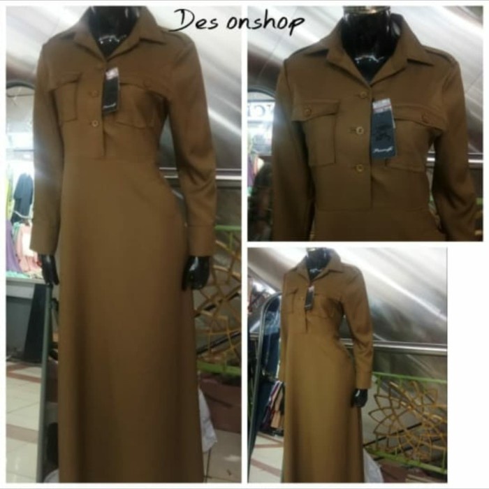 PREMIUM BAJU SERAGAM GAMIS PNS PDH GURU PDH DINAS