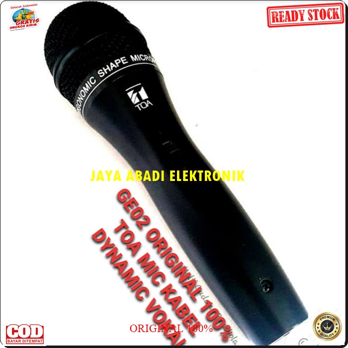 G02 TOA MIC KABEL BAHAN FULL METAL BESI 5 METER KARAOKE DYNAMIC MICROPHONE MEETING CABLE VOKAL ARTIS AUDIO SOUND SISTEM PROFESIONAL PRO PENGERAS SUARA HIFI SENSITIF DAN JERNIH BISA UNTUK MC PIDATO SEMINAR CERAMAH IMAM MASJID DLL ACARA PORTABLE