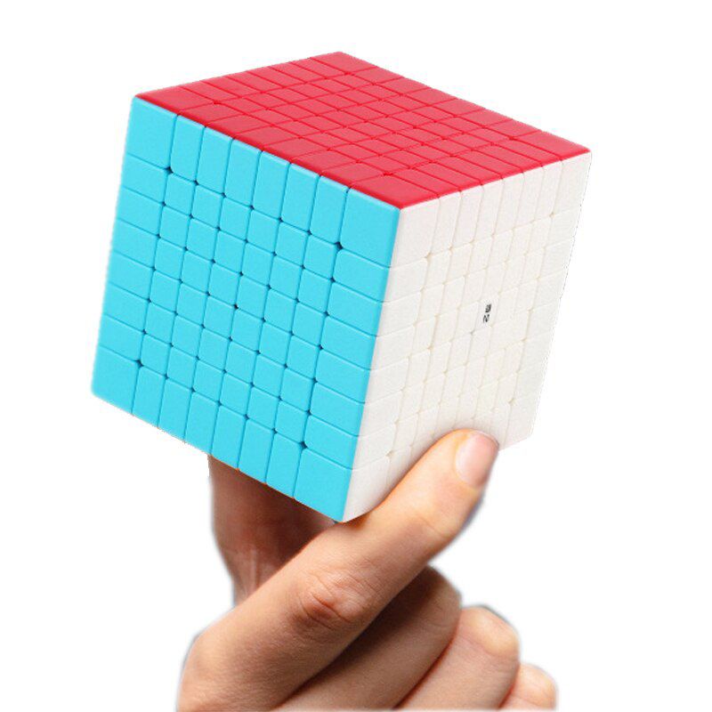 Rubik 8x8 Qiyi 8x8 Cube Stickerless ORIGINAL