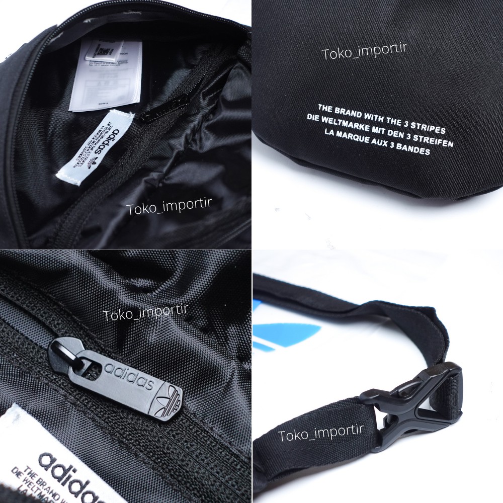 Waistbag Adidas Nylon Import Mirror Ori