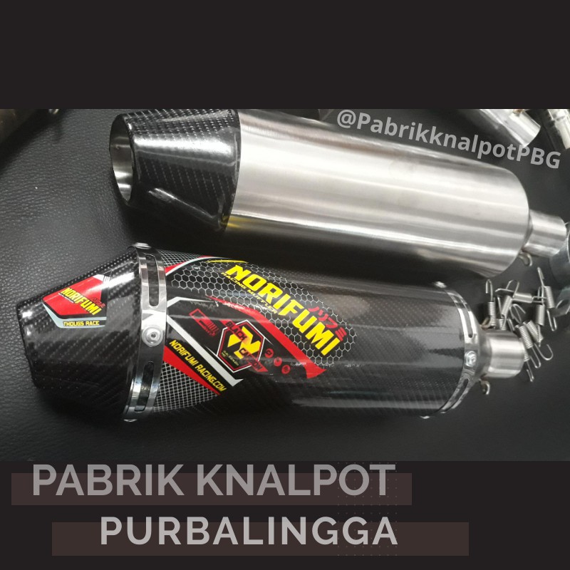 KNALPOT MOTOR RACING NORIFUMI TITAN CBR150 , CBR250, SCORPIO PABRIK GROSIR PURBALINGGA MURAH