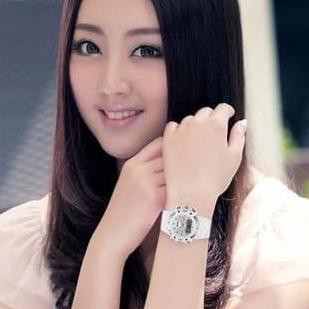 Jam Tangan Wanita Digital SKMEI 0821 WHITE Water Resistant 30M
