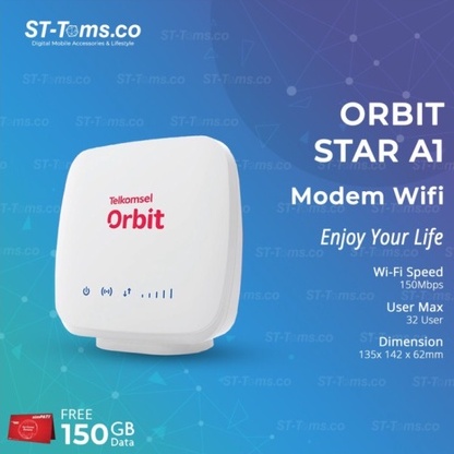 Modem Wifi Router Telkomsel Orbit Star A1 Mifi Wireless Original