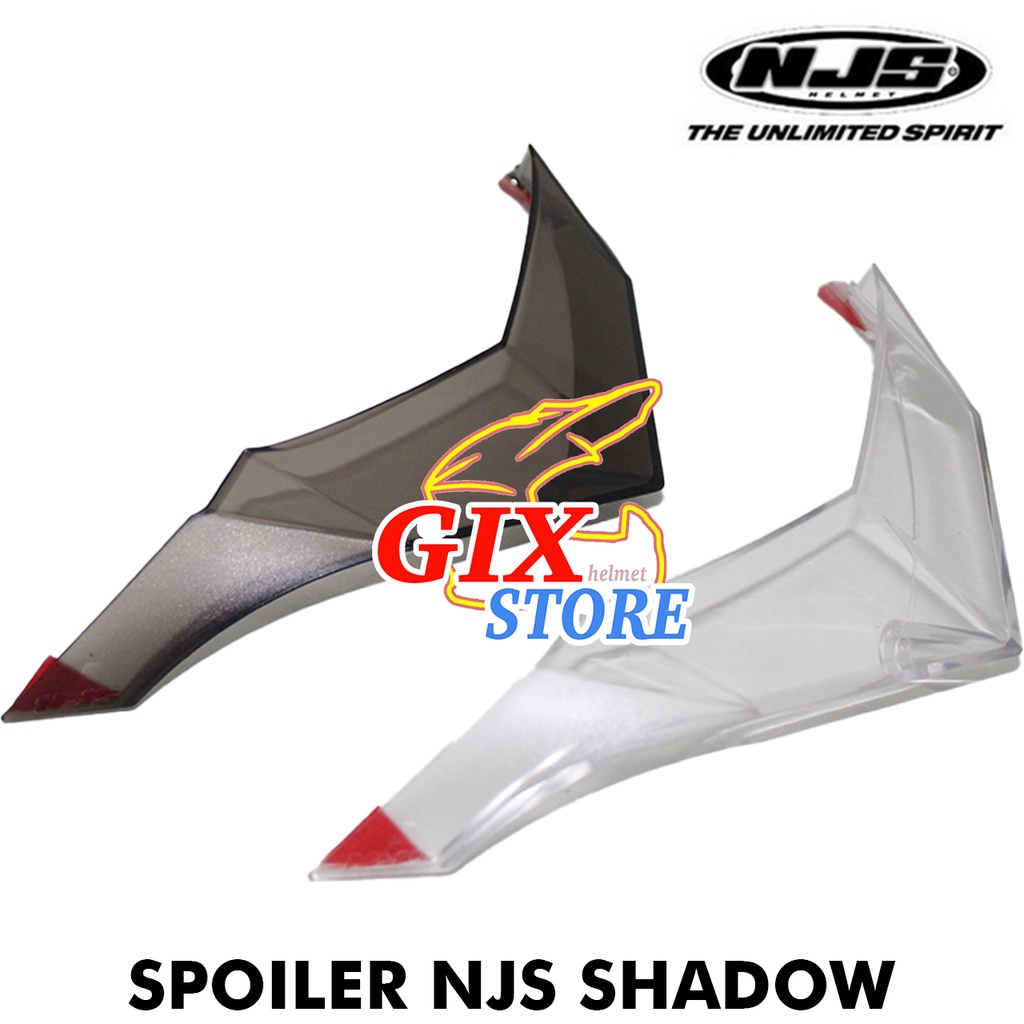 Spoiler Njs Shadow Original / Spoiler Helm Njs Full Face