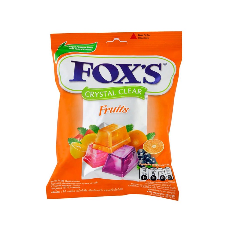 

Fox's Candy Fruits 90G - Alhanan/04
