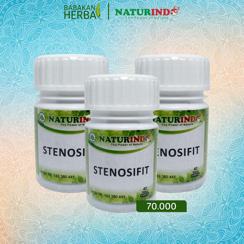 

Naturindo Fit STENOSIFIT Mengobati Encok 100% Alami Babakan Herbal