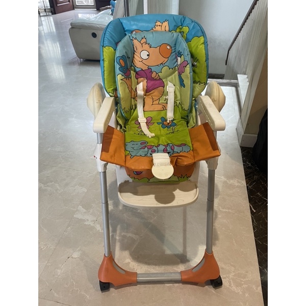 preloved chicco baby chair polly 2 in 1 high chair kursi makan bayi