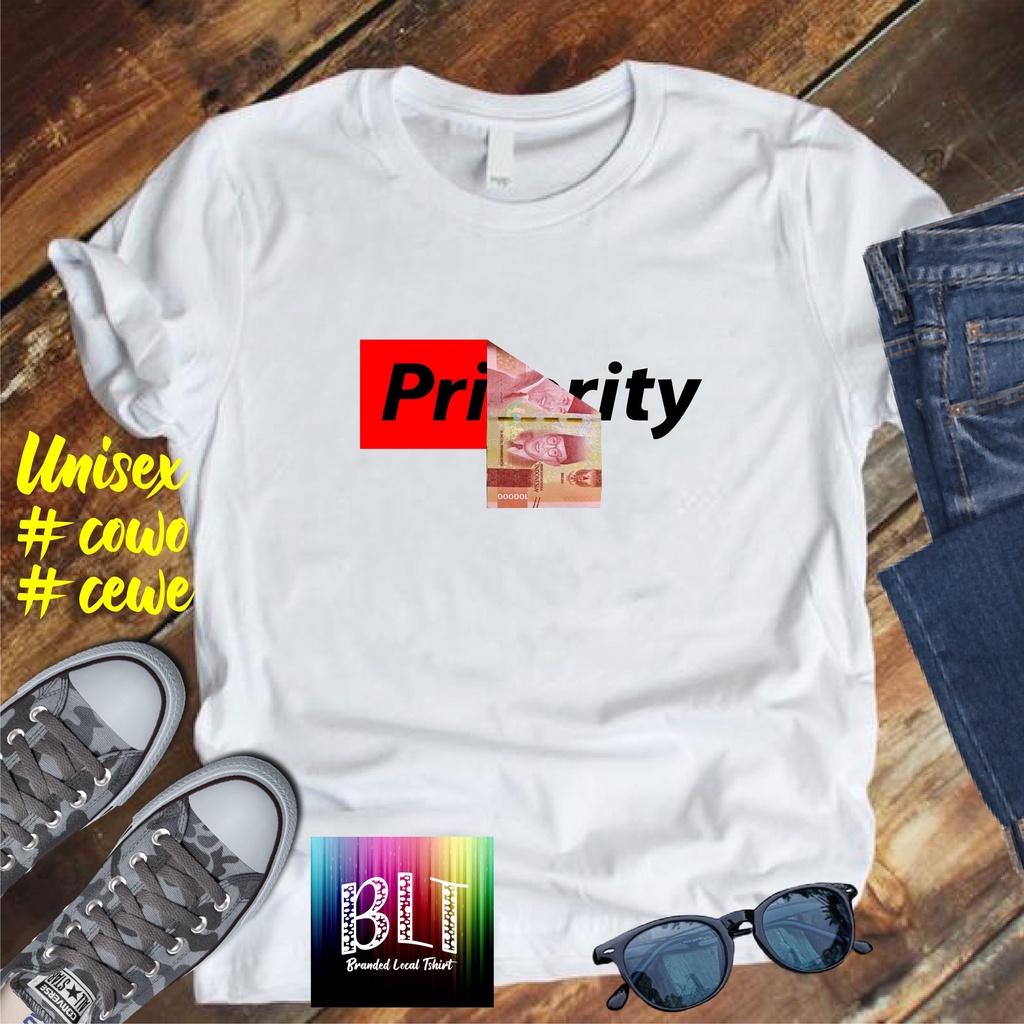 Cod Diskon Promo Gratis Ongkir Kaos Priority /Kaos Terlaris Kualitas Terjamin Kaos Pria Distro Hits 2022/Kaos Murah Kaos Cotton 30s Kaos katun/Pakaian Pria Kaos Pria Dan Pakaian Wanita Kaos Viral/Best Seller Pakaian Pria