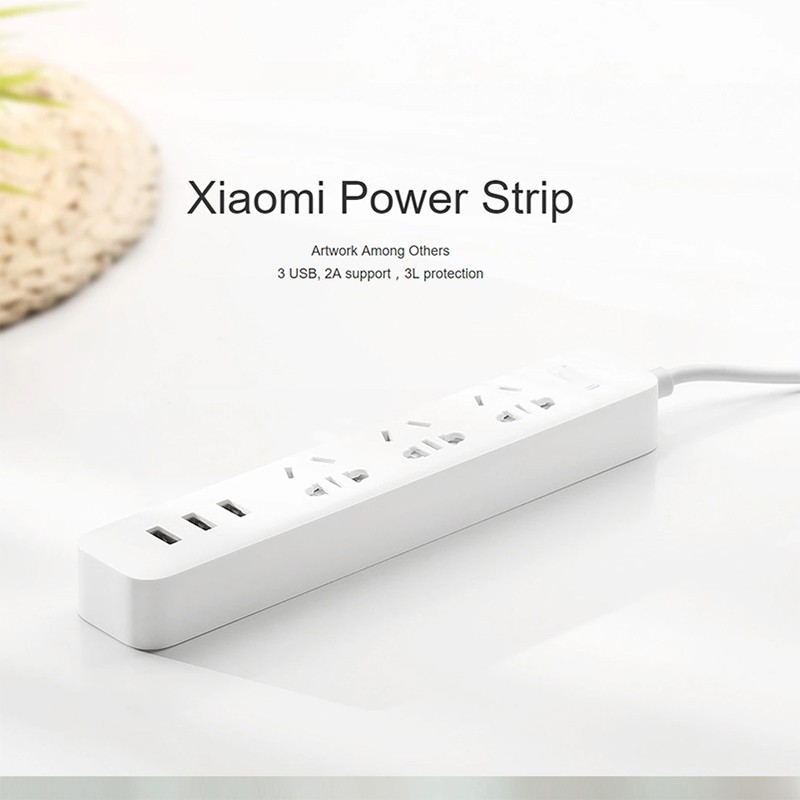 Xiaomi Mi Smart Power Strip Steker Listrik Xiaomi Garansi Original