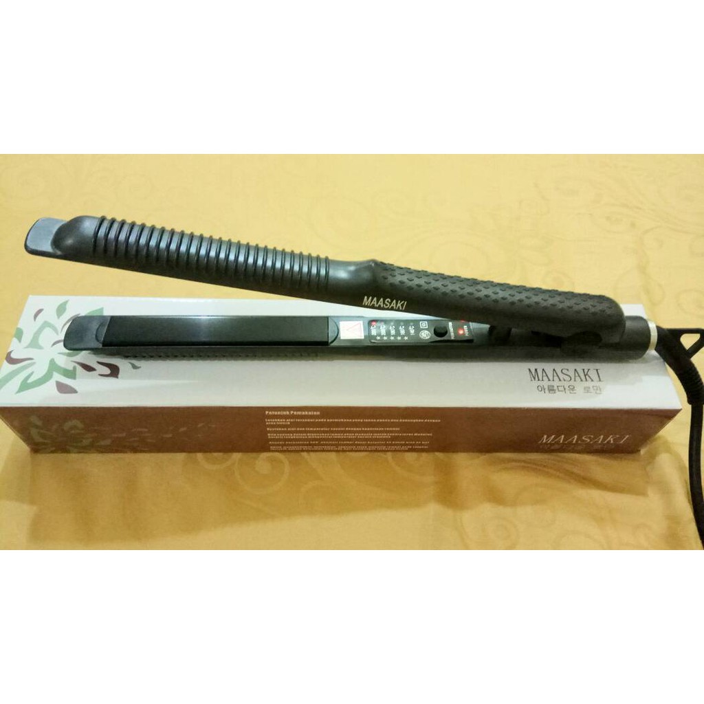 Catok 2in1 MAASAKI 9178 / catokan 2in1 lurus + curly masaki spt amara