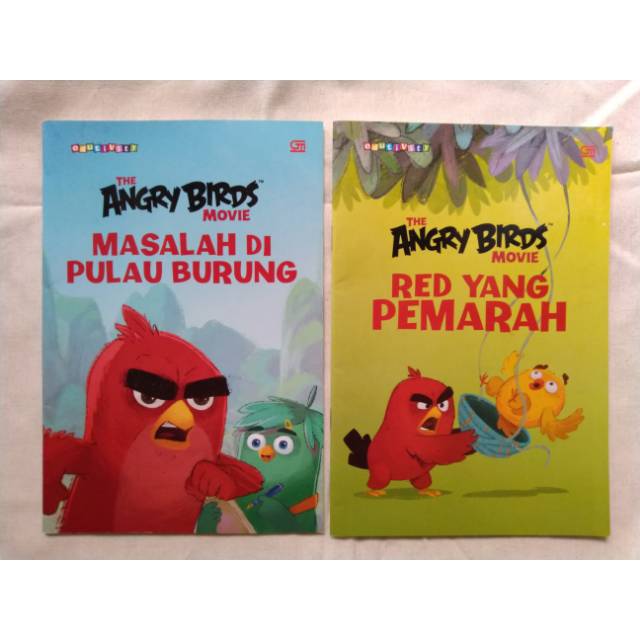 Buku Cerita Bergambar Bekas, The Angry Birds Movie