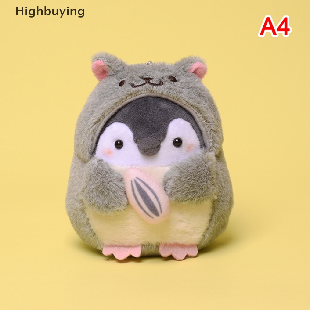 Hbid Gantungan Kunci Boneka Plush Bentuk Penguin / Hamster Lucu Glory