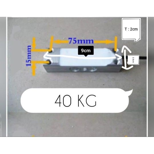 Loadcell Timbangan Digital Sensor 40kg