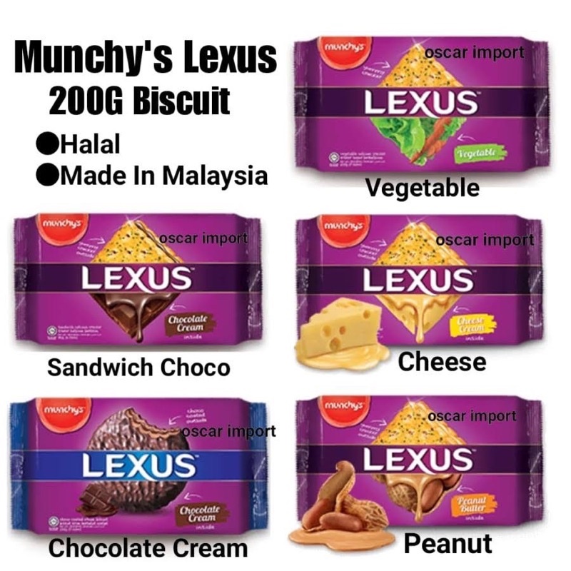 munchy’s lexus 190 gr