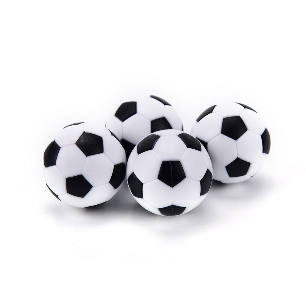 Lanfy Football Black &amp; White 32mm Mini Foot Balls Bola Meja Dewasa