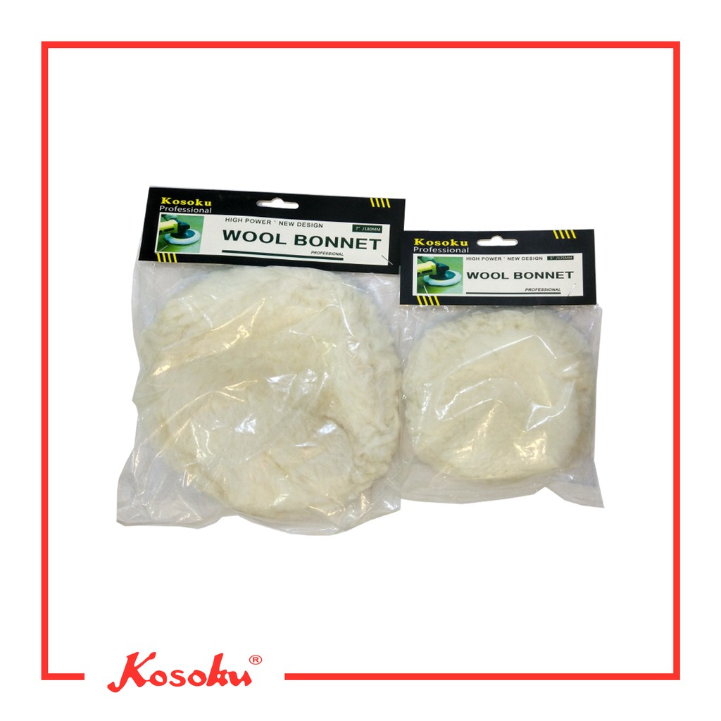 KOSOKU WOOL BONNET POLISHER ROPE TYPE