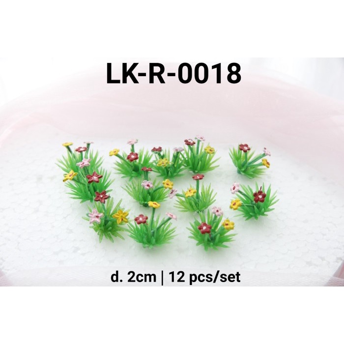 

KUE-PENGHIAS-ALAT- LK-R-0018 TOPPER CAKE HIASAN KUE TART RUMPUT TANAMAN BUNGA POHON LOKAL -ALAT-