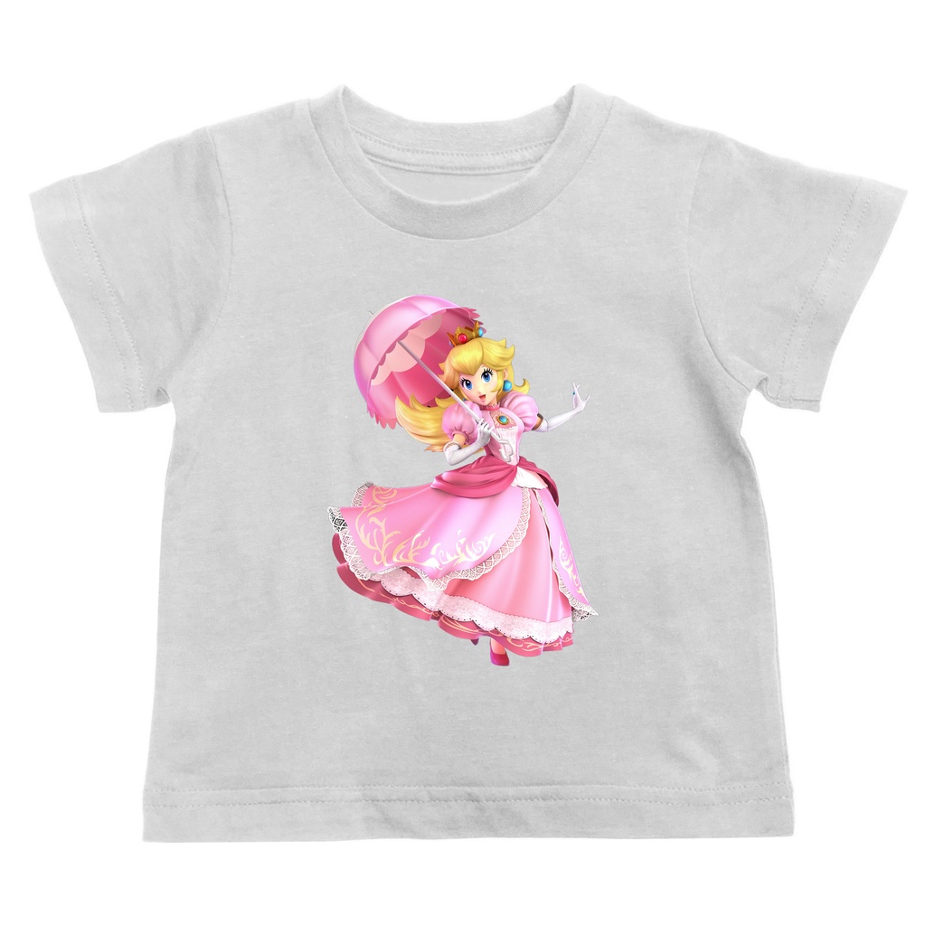 BAJU KAOS ANAK PRINCESS PEACH SUPER MARIO BROS