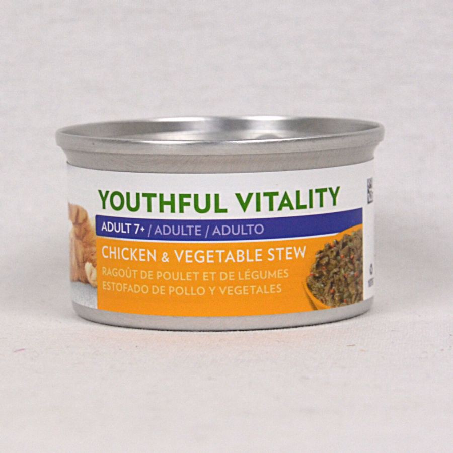 

SCIENCEDIET Makanan Kucing 7+ Youth Vitality Chicken And Vegetable Stew 82g