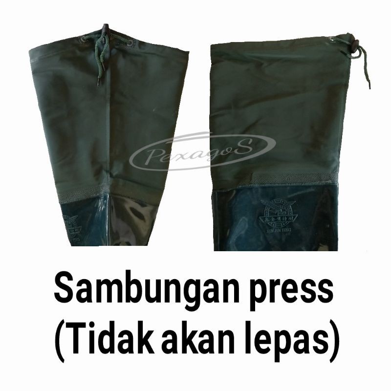 SEPATU PETANI SEPATU BOOTS ANTI KEONG SAWAH SEPATU SAWAH SEPATU BOOT KARET SEPATU BOOTS KARET (60cm)