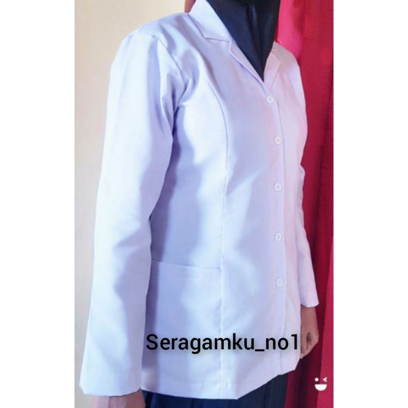 Baju dinas putih PNS wanita baju putih ASN/PNS baju putih bidan, baju pdh, baju ppl, baju guru, baju