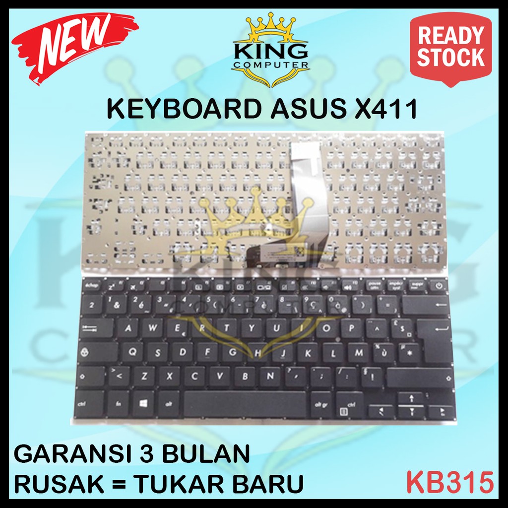 Keyboard laptop ASUS X411 X411U X411UQ X411SC X411UV X411UA X411UN