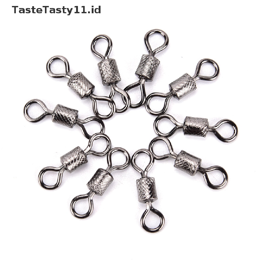 Tastetasty 50pcs swivel Konektor Kail Pancing