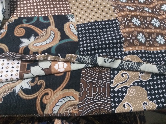 Tunik Pompom - Maxmara Jumbo Xxl Kancing Bumil Busui Ld110 Motif Batik Homey Muslim Murah Adem Kerah