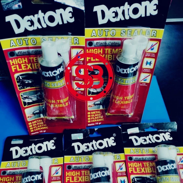 lem Dextone auto Sealer 70gr ( hitam )