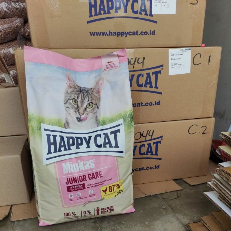 happy cat minkas junior care 10kg