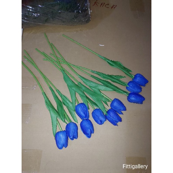 BUNGA TULIP LATEX PREMIUM BIRU