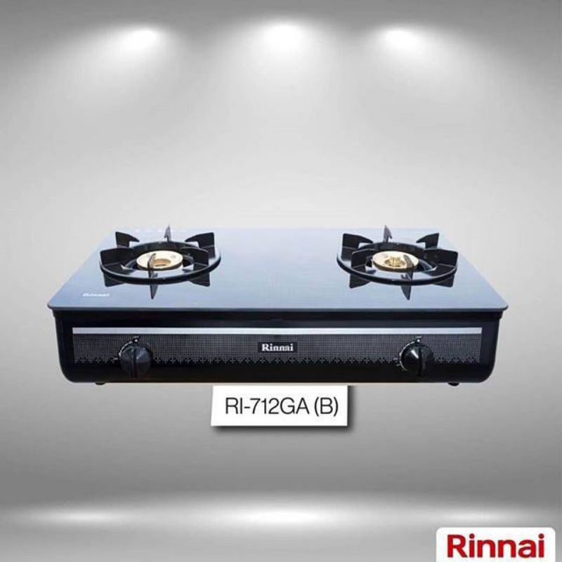 Jual Kompor Kaca Rinnai Ri 712 Ga Original Garansi Resmi Api Biru Burner Kuningan Api Lilin 2 Tungku Shopee Indonesia
