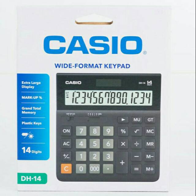 Calculator Kalkulator Casio 14 Digit Shopee Indonesia