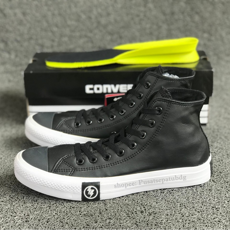 Sepatu Converse Undefeated High Piu Black