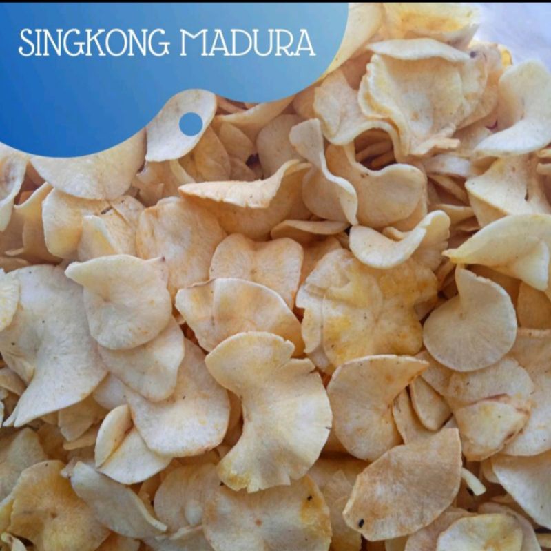 

KERIPIK SINGKONG MADURA PEDAS GURIH 250GRAM