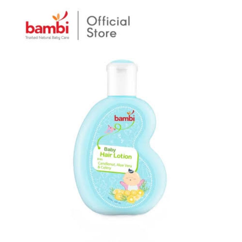 Bambi Baby Hair Lotion 100ml - Bambi Losion Rambut Bayi 100ml - Losion Rambut Bayi