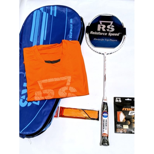 Raket Badminton RS METRIC POWER 12 N-III BONUS TAS KAOS SENAR GRIP
